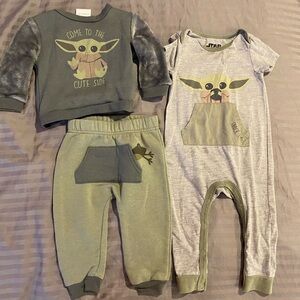 Boys Yoda outfits